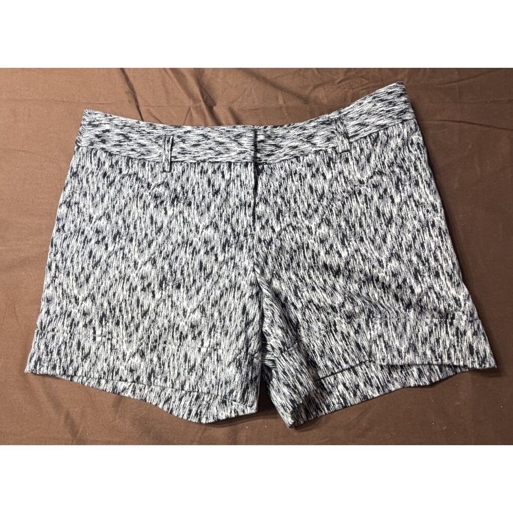 Express Women's Editor Shorts Black Speckled Size 2 Dressy Career